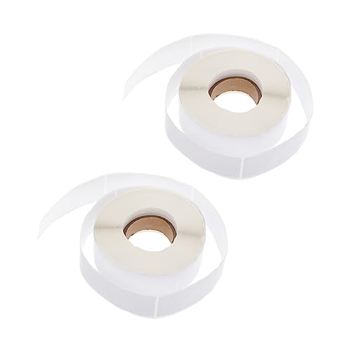 Gadpiparty 2Rollen Leere Klebrige Labels Klassifizierungsetiketten für Büro und Zuhause pro Einfach Abziehbar und Beschriftbar für Ordnung und Organisation von Gadpiparty