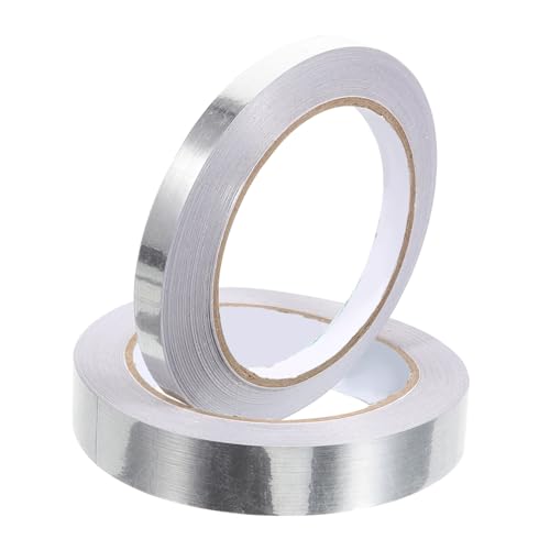Gadpiparty 2Rollen Metallic Klebeband Selbstklebend für Dekoration Elegantem Gebürstetem für DIY Projekte Scrapbooking Handbücher und Mehr von Gadpiparty