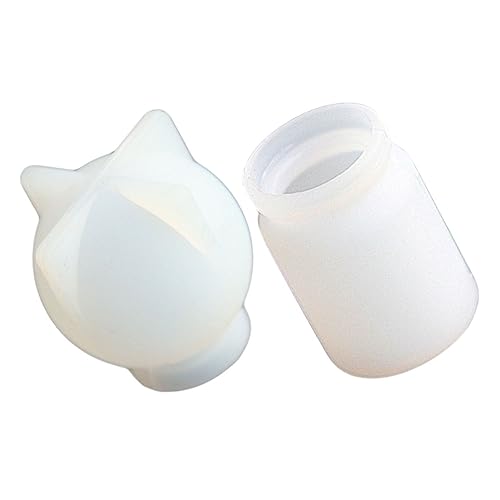 Gadpiparty 2Stücke DIY Anhänger Drift Flaschenform Teiliges Silikon Gießform für Handwerksprojekte für Herstellung von Flaschen und Individuellen Dekorationen von Gadpiparty