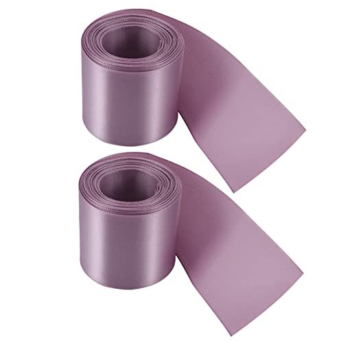 Gadpiparty 2Stücke DIY Geschenkverpackungsband Einzigartiges Breites Dekoratives Band Rauchlila für Festlichkeiten und Persönliche für Hochzeiten Gadpiparty 2Stücke DIY Geschenkverpackungsband Einzigartiges Breites Dekoratives Band Rauchlila für Festlichkeiten und Persönliche für Hochzeiten von Gadpiparty