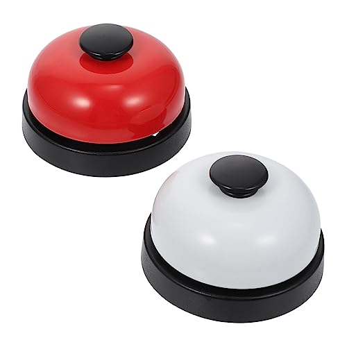 Gadpiparty 2Stücke Handglocke Kreative Tischglocke für Restaurant Hotel und Tischspiele Leichte und Praktische Empfangsglocke mit Küchen Gadpiparty 2Stücke Handglocke Kreative Tischglocke für Restaurant Hotel und Tischspiele Leichte und Praktische Empfangsglocke mit Küchen von Gadpiparty