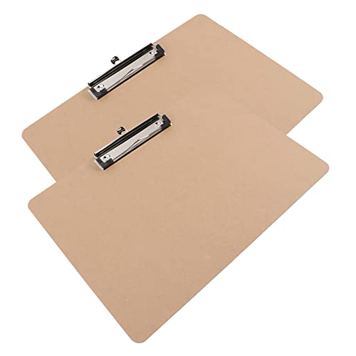 Gadpiparty 2Stücke Klemmbretter für Klassenzimmer Professionelle Schreibunterstützung Tragbar und Leicht für Büroangestellte Robustes Design für Verschiedene von Gadpiparty