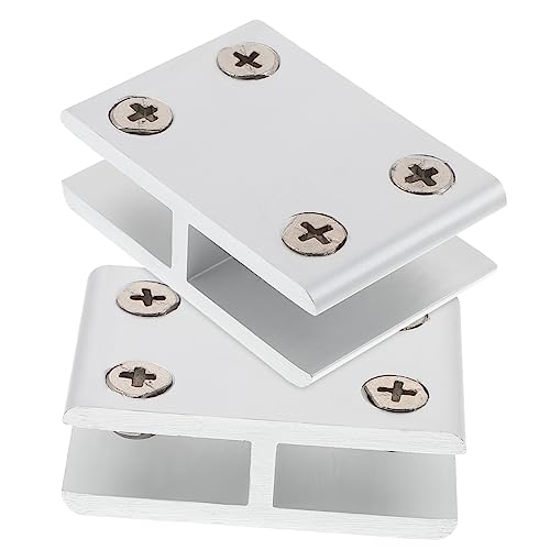 Gadpiparty 2Stücke Klemme Möbelklammer Für Glasregale Geländer Clip Für Dickes Für Schrank Und Balustradenmontage von Gadpiparty
