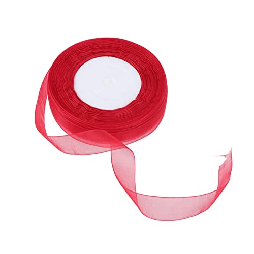 Gadpiparty 2Stücke Organza Band Rot Schieres Geschenkband für Hochzeiten Partys und DIY Projekte für Dekorationen Geschenkschleifen und Bastelarbeiten Gadpiparty 2Stücke Organza Band Rot Schieres Geschenkband für Hochzeiten Partys und DIY Projekte für Dekorationen Geschenkschleifen und Bastelarbeiten von Gadpiparty