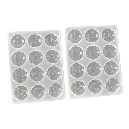 Gadpiparty 2Stücke Silikonformen für Sternbilder DIY Epoxidharz Formen für Bastelprojekte für Harz und Mehr für Geschenkdekoration Gadpiparty 2Stücke Silikonformen für Sternbilder DIY Epoxidharz Formen für Bastelprojekte für Harz und Mehr für Geschenkdekoration von Gadpiparty