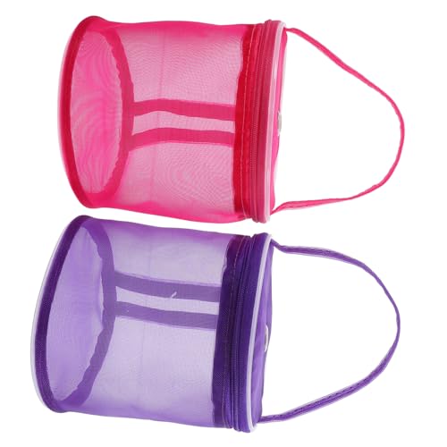 Gadpiparty 2Stücke Wollgarntasche mit Netzmaterial Praktischer Aufbewahrung für Strickwerkzeuge Leicht Tragbar für Strick und Häkelprojekte Gadpiparty 2Stücke Wollgarntasche mit Netzmaterial Praktischer Aufbewahrung für Strickwerkzeuge Leicht Tragbar für Strick und Häkelprojekte von Gadpiparty