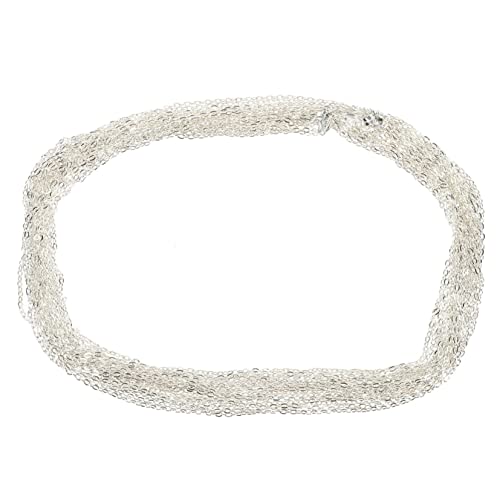 Gadpiparty 2Taschen DIY Schmuckketten Kettenverlängerung Silberne Ketten Für Halsketten Armbänder Langlebig Vielseitig Für Schmuckgestaltung Gadpiparty 2Taschen DIY Schmuckketten Kettenverlängerung Silberne Ketten Für Halsketten Armbänder Langlebig Vielseitig Für Schmuckgestaltung von Gadpiparty