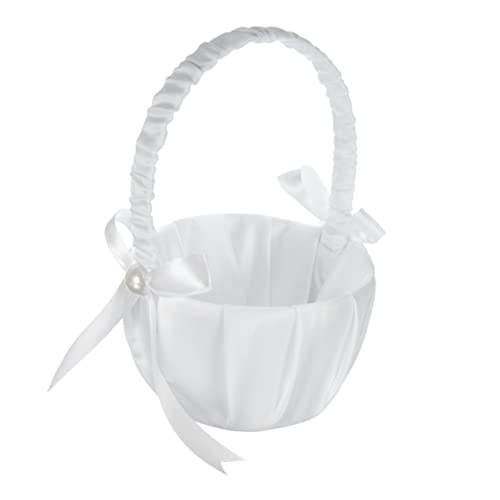 Gadpiparty Luxuriöser Blumenkorb mit Schleife für Die Hochzeit Set mit Blumenmädchenkörben Als Hochzeitsdekoration Gadpiparty Luxuriöser Blumenkorb mit Schleife für Die Hochzeit Set mit Blumenmädchenkörben Als Hochzeitsdekoration von Gadpiparty