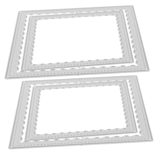 Gadpiparty 2stücke Bump Prägeschablonen Aus Plastik Für Diy Handgemachte Bastelvorlage Quadratischer Rahmen Zum Selbermachen Für Scrapbooking Albumdekoration Fotorahmen Papierarbeiten Gadpiparty 2stücke Bump Prägeschablonen Aus Plastik Für Diy Handgemachte Bastelvorlage Quadratischer Rahmen Zum Selbermachen Für Scrapbooking Albumdekoration Fotorahmen Papierarbeiten von Gadpiparty