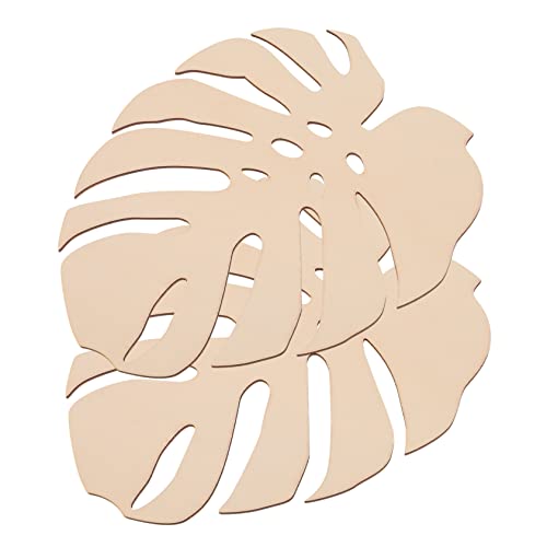 Gadpiparty 2stücke Holzblatt-ausschnitte Unvollendete Holz-deko Für Bastelprojekte Kreative Wandgestaltung Robuste Und Langlebige Holzblätter Für Kinderzimmer Und Gartenprojekte von Gadpiparty