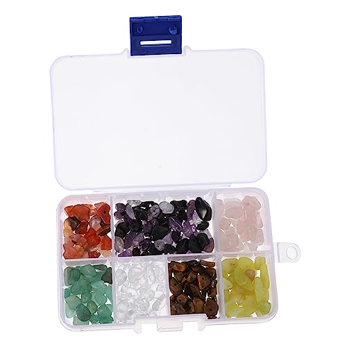 Gadpiparty 3 Boxen Natürliche Unregelmäßige Steinperlen für Diy Schmuck Lose Chips zur Herstellung von Armbändern Ketten und Ohrringen für Bastelprojekte Gadpiparty 3 Boxen Natürliche Unregelmäßige Steinperlen für Diy Schmuck Lose Chips zur Herstellung von Armbändern Ketten und Ohrringen für Bastelprojekte von Gadpiparty