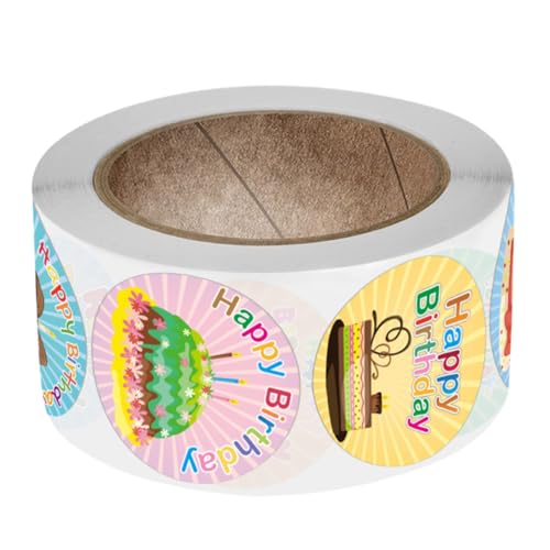 Gadpiparty 3 Rollen 500 Stück alles zum geburtstag aufkleber Geburtstagsaufkleber Etikett Du party sachen party supplies Partyversorgung Festival-Geschenkaufkleber Kupferplattenaufkleber Gadpiparty 3 Rollen 500 Stück alles zum geburtstag aufkleber Geburtstagsaufkleber Etikett Du party sachen party supplies Partyversorgung Festival-Geschenkaufkleber Kupferplattenaufkleber von Gadpiparty