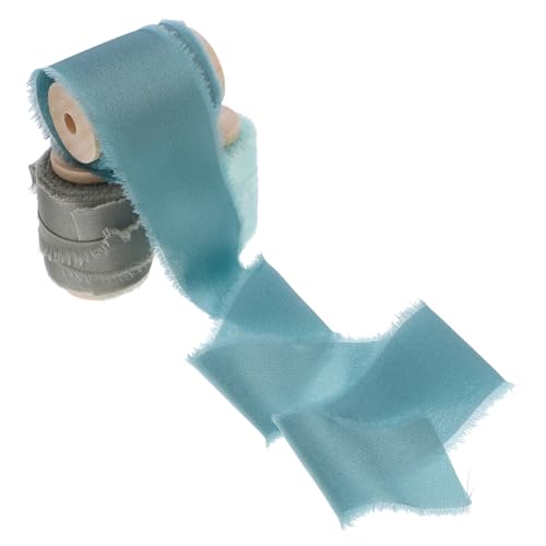 Gadpiparty 3 Rollen Fransenbänder Satin Elegantes Geschenkband für Diy Dekoration Blumenarrangements Hochzeiten und Bastelprojekte Yards pro Rolle von Gadpiparty