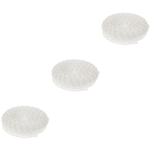 Gadpiparty 3 Rollen Lace Trim Weißer Guipure für Hochzeitskleider und Diy Bastelarbeiten Milchseide Yards Weich und Dekorativ für Bekleidung und Handwerk Gadpiparty 3 Rollen Lace Trim Weißer Guipure für Hochzeitskleider und Diy Bastelarbeiten Milchseide Yards Weich und Dekorativ für Bekleidung und Handwerk von Gadpiparty