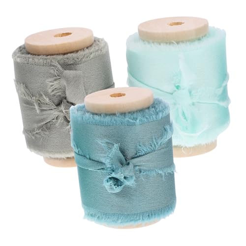 Gadpiparty 3 Rollen Satin-Stoffband Dekoration elegantes Geschenkband Blumen- Band zum Verpacken weihnachts haarreif weihnachten Bänder einwickeln handgefertigte Bänder Polyester Gadpiparty 3 Rollen Satin-Stoffband Dekoration elegantes Geschenkband Blumen- Band zum Verpacken weihnachts haarreif weihnachten Bänder einwickeln handgefertigte Bänder Polyester von Gadpiparty