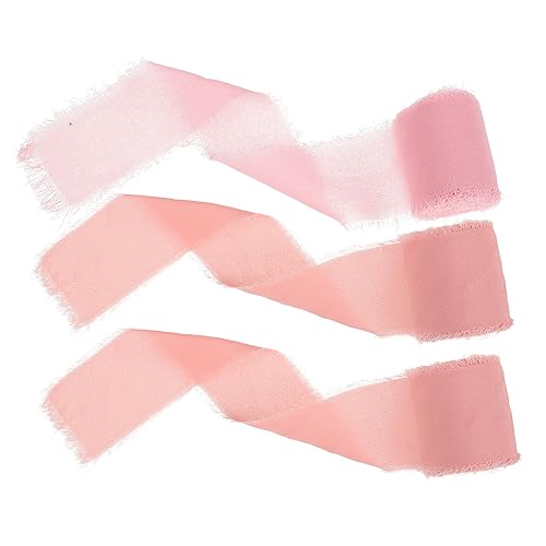 Gadpiparty 3 Rollen Satinschleifenband Dekoratives Geschenkband Rosé für Hochzeiten Partys und Diy Projekte Wiederverwendbar für Floristik und Verpackung Gadpiparty 3 Rollen Satinschleifenband Dekoratives Geschenkband Rosé für Hochzeiten Partys und Diy Projekte Wiederverwendbar für Floristik und Verpackung von Gadpiparty