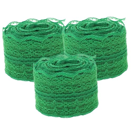 Gadpiparty 3 Rollen Spitze Bordüre Breit Spitzenband für Kleidung DIY Nähen Vintage Spitzenbesatz für Kleid Tischdecke Handarbeit Basteln Dekoration Gadpiparty 3 Rollen Spitze Bordüre Breit Spitzenband für Kleidung DIY Nähen Vintage Spitzenbesatz für Kleid Tischdecke Handarbeit Basteln Dekoration von Gadpiparty