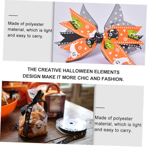 Gadpiparty 3 Rollen Teiliges Halloween Geschenkband Breit Polyester Ripsbänder mit Spinnennetz Fledermaus Geist-motiv für DIY Basteln Geschenkverpackung Party Dekoration Gadpiparty 3 Rollen Teiliges Halloween Geschenkband Breit Polyester Ripsbänder mit Spinnennetz Fledermaus Geist-motiv für DIY Basteln Geschenkverpackung Party Dekoration von Gadpiparty
