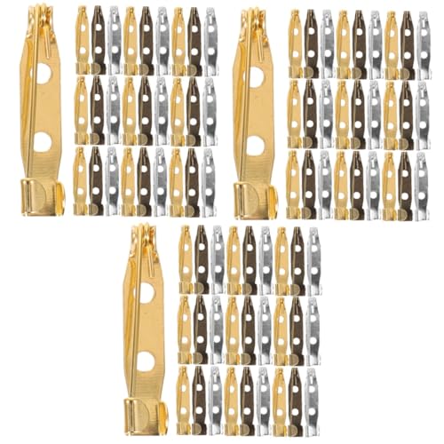 Gadpiparty 3 Sätze Broschenverschluss Nadeln Sicherheitsnadeln Für DIY Bastelprojekte Antikbronze Und Stabile Metallmaterialien Für Schmuckherstellung Und Dekorationen 150 Stück * 3 Gadpiparty 3 Sätze Broschenverschluss Nadeln Sicherheitsnadeln Für DIY Bastelprojekte Antikbronze Und Stabile Metallmaterialien Für Schmuckherstellung Und Dekorationen 150 Stück * 3 von Gadpiparty