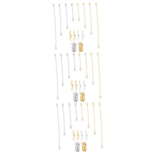 Gadpiparty 3 Sätze Cylindrische Magnetische Verschlüsse für Diy Schmuck Gold Silberne Magnetverschluss Kette Halskette und Armband Erweiterung für Schmuckherstellung Gadpiparty 3 Sätze Cylindrische Magnetische Verschlüsse für Diy Schmuck Gold Silberne Magnetverschluss Kette Halskette und Armband Erweiterung für Schmuckherstellung von Gadpiparty