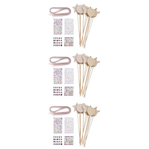 Gadpiparty 3 Sätze DIY Zauberstab Holz Unvollendete Märchenstäbe zum Bemalen für Aufklebern und Bändern für Bastelprojekte und Partys Gadpiparty 3 Sätze DIY Zauberstab Holz Unvollendete Märchenstäbe zum Bemalen für Aufklebern und Bändern für Bastelprojekte und Partys von Gadpiparty