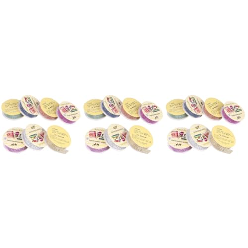 Gadpiparty 3 Sätze Diy Dekorative Klebebänder Teiliges Mix Kreativen Lace Tapes Für Scrapbooking Fotoalben Und Tagebuch Vielseitige Bastelaufkleber Verschiedenen Farben Für Kunst 7 Stück * 3 von Gadpiparty
