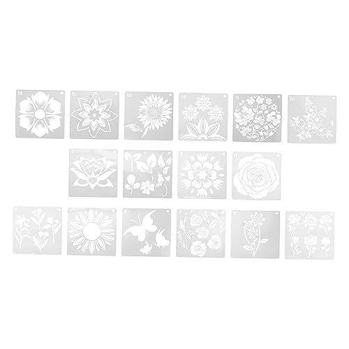 Gadpiparty 3 Sätze Diy Schablonen Schablonen Für Blumenmuster Wiederverwendbare Malvorlagen Für Wandgestaltung Und Spraytechnik Für Bastelprojekte Und Dekoration 16 Blätter * 3 Gadpiparty 3 Sätze Diy Schablonen Schablonen Für Blumenmuster Wiederverwendbare Malvorlagen Für Wandgestaltung Und Spraytechnik Für Bastelprojekte Und Dekoration 16 Blätter * 3 von Gadpiparty