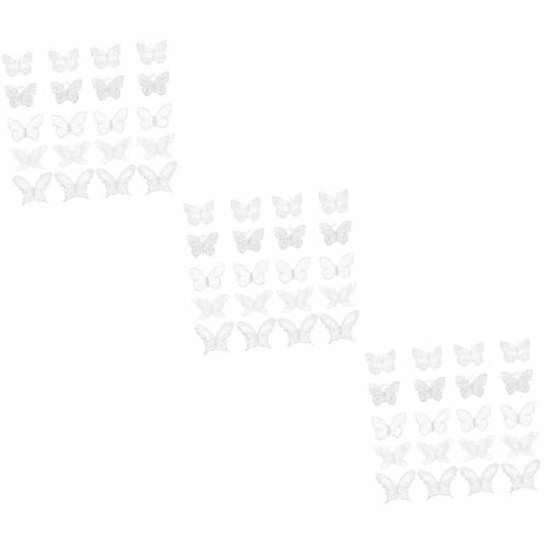 Gadpiparty 3 Sätze Diy Schmetterlings Applikationen Für Hochzeitskleider Patches Für Nähprojekte Und Dekoration Von Kleidung Und Accessoires 50 Stück * 3 von Gadpiparty