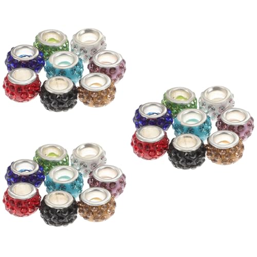 Gadpiparty 3 Sätze Diy Schmuck Spacer Perlen Rhinestone Polymer Clay Beads Für Armbänder Weiß Helllila Schwarz Kristallgelb Hellgrün Und Rot Für Bastelarbeiten 80 Stück * 3 Gadpiparty 3 Sätze Diy Schmuck Spacer Perlen Rhinestone Polymer Clay Beads Für Armbänder Weiß Helllila Schwarz Kristallgelb Hellgrün Und Rot Für Bastelarbeiten 80 Stück * 3 von Gadpiparty