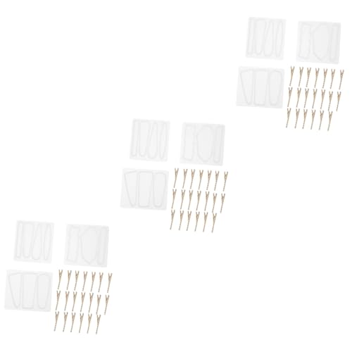 Gadpiparty 3 Sätze Epoxidharz Haarspangen Gießform Set Diy Formen Für Kreative Haarnadeln Individuell Gestaltbare Schmuckstücke Für Handwerksprojekte Und Partys 23 Stück * 3 Gadpiparty 3 Sätze Epoxidharz Haarspangen Gießform Set Diy Formen Für Kreative Haarnadeln Individuell Gestaltbare Schmuckstücke Für Handwerksprojekte Und Partys 23 Stück * 3 von Gadpiparty