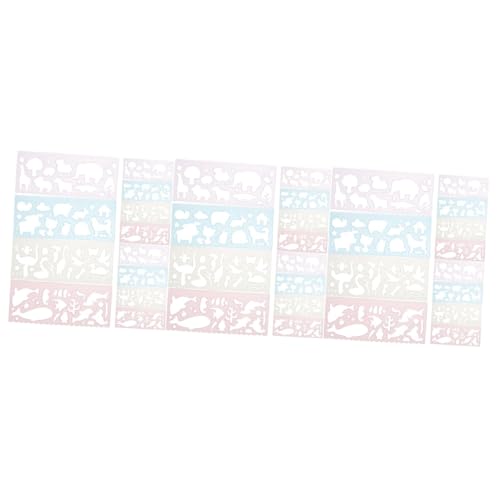 Gadpiparty 3 Sätze Geometrischer Vorlagenherrscher Tiermalschablone Tierschablonen Zum Malen Malset Für Tierzeichnung Schablonen Kinderschablonen Pp 12 Stück * 3 Gadpiparty 3 Sätze Geometrischer Vorlagenherrscher Tiermalschablone Tierschablonen Zum Malen Malset Für Tierzeichnung Schablonen Kinderschablonen Pp 12 Stück * 3 von Gadpiparty