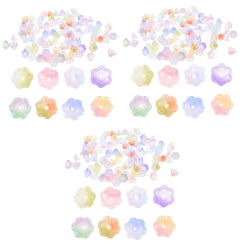 Gadpiparty 3 Sätze Glasperlen Herbstperlen Für Die Schmuckherstellung Zur Schmuckherstellung Charms-perlen Süß Locker Halskette Perlen Lose Perlen Aus Glas 100 Stück * 3 von Gadpiparty