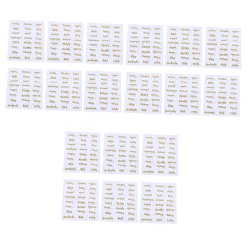 Gadpiparty 3 Sätze Goldene Buchstaben Aufkleber Für Ätherische Ölflaschen Selbstklebende Etiketten Zur Kennzeichnung Von Aromatherapie Flaschen Flexibel Für Verschiedene Glatte 6 Blätter * 3 von Gadpiparty