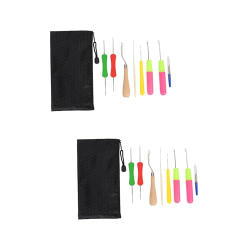 Gadpiparty 3 Sätze Häkelnadel für Perücken und Dreadlocks Teiliges Werkzeug mit Praktischem Schwarzen Etui Ergonomisches Design für Einfaches Haarweben und Frisuren für Diy Projekte Gadpiparty 3 Sätze Häkelnadel für Perücken und Dreadlocks Teiliges Werkzeug mit Praktischem Schwarzen Etui Ergonomisches Design für Einfaches Haarweben und Frisuren für Diy Projekte von Gadpiparty