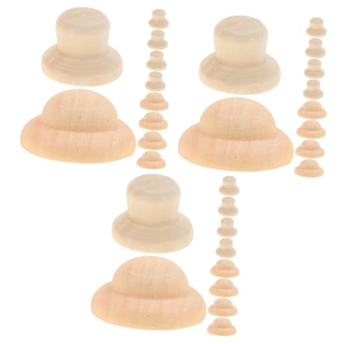 Gadpiparty 3 Sätze Holzhandwerk Unvollendeter Hut Miniatur-puppenhüte Diy -handwerkshüte Diy Graffiti-puppenhut Peg Dolls Unvollendete Mütze Beige 40 Stück * 3 Gadpiparty 3 Sätze Holzhandwerk Unvollendeter Hut Miniatur-puppenhüte Diy -handwerkshüte Diy Graffiti-puppenhut Peg Dolls Unvollendete Mütze Beige 40 Stück * 3 von Gadpiparty