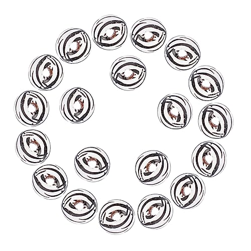 Gadpiparty 3 Sätze Holzperlen Für Diy Schmuckherstellung Natur Holzperlen Leopardenmuster Für Armbänder Und Bastelprojekte 20 Stück * 3 von Gadpiparty
