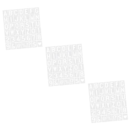 Gadpiparty 3 Sätze Inkjet-vorlage Schablone Brief Schriftzeichen Handwerk Vorlage Zum Malen Von Buchstaben Das Haustier 42 Stück * 3 Gadpiparty 3 Sätze Inkjet-vorlage Schablone Brief Schriftzeichen Handwerk Vorlage Zum Malen Von Buchstaben Das Haustier 42 Stück * 3 von Gadpiparty