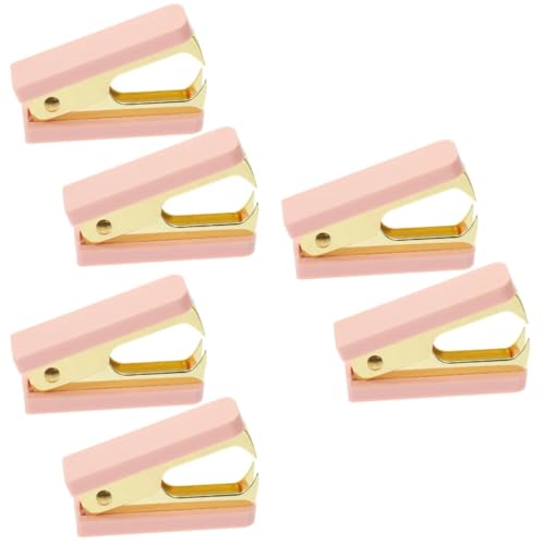 Gadpiparty 3 Sätze Klammer Entferner Tacker Schreibtisch Hefter Zurück Zu Schulmaterial Werkzeug Bürobedarf Teppich- Und Bodenbelagendemanien Abzieher Abs Rosa 2 Stücke * 3 von Gadpiparty