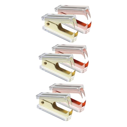 Gadpiparty 3 Sätze Klammerentferner Mini Hefter Werkzeug Home Office Accessoires Staple Remover Tool Home Handgehaltener Klammerabzieher Bürowefter Kleiner Klammerabzieher Abs 2 Stücke * 3 von Gadpiparty