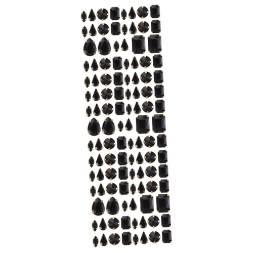 Gadpiparty 3 Sätze Kristall Strasssteine Dekorative Kleine Rhinestones Für Diy Kleidung Bastelmaterialien Für Schmuck Und Accessoires Zufälligen Farben Und Formen 50 Stück * 3 von Gadpiparty