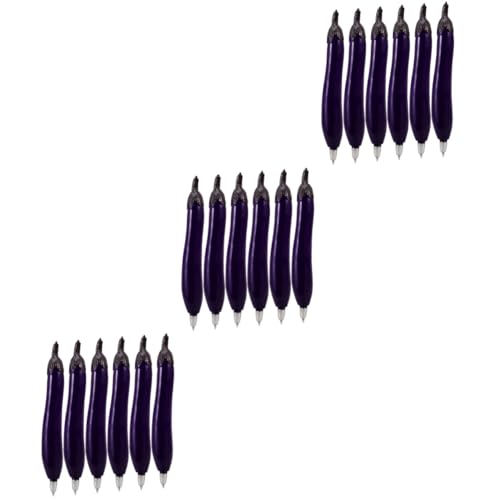 Gadpiparty 3 Sätze Kugelschreiber -kühlschrankaufkleber Schreiben Von Stiften Künstliche Aubergine Realistische Stifte in Auberginenform Stifte in Gemüseform Magnet Violett 6 Stück * 3 Gadpiparty 3 Sätze Kugelschreiber -kühlschrankaufkleber Schreiben Von Stiften Künstliche Aubergine Realistische Stifte in Auberginenform Stifte in Gemüseform Magnet Violett 6 Stück * 3 von Gadpiparty