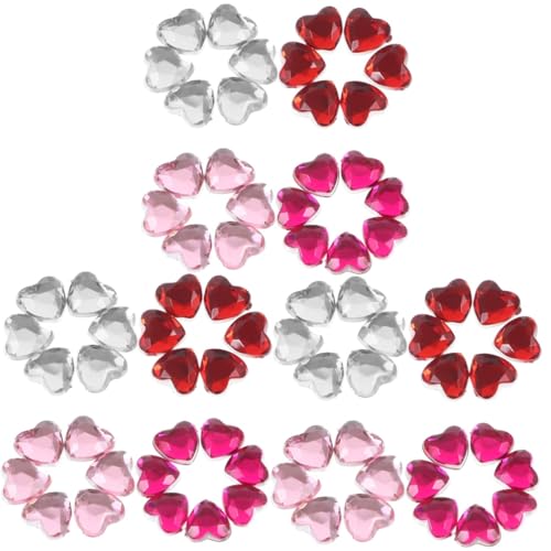 Gadpiparty 3 Sätze Kunststeine Edelsteine Herz-strasssteine mit Flacher Rückseite Farbig Nagelkunst-herzanhänger Basteln Bastelset Flatback-acryl-strasssteine Strass Für Kleid 400 Stück * 3 Gadpiparty 3 Sätze Kunststeine Edelsteine Herz-strasssteine mit Flacher Rückseite Farbig Nagelkunst-herzanhänger Basteln Bastelset Flatback-acryl-strasssteine Strass Für Kleid 400 Stück * 3 von Gadpiparty