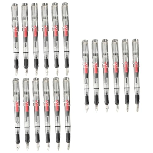 Gadpiparty 3 Sätze Kunststift Zeichnung Transparenter Füllfederhalter Anfänger Brunnenstift Füller Pinsel-tintenstift Füllfederhalter Für Künstler Glatter Schreibstift 6 Stücke * 3 Gadpiparty 3 Sätze Kunststift Zeichnung Transparenter Füllfederhalter Anfänger Brunnenstift Füller Pinsel-tintenstift Füllfederhalter Für Künstler Glatter Schreibstift 6 Stücke * 3 von Gadpiparty
