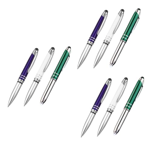 Gadpiparty 3 Sätze LED Licht Schwarz Benutzerdefinierte Stifte Taktiles Gerät Stylus Touchscreen Stifte Kugelschreiber Kugelschreiber Büro Schreibwaren Stifte Für 3 Stücke * 3 Gadpiparty 3 Sätze LED Licht Schwarz Benutzerdefinierte Stifte Taktiles Gerät Stylus Touchscreen Stifte Kugelschreiber Kugelschreiber Büro Schreibwaren Stifte Für 3 Stücke * 3 von Gadpiparty