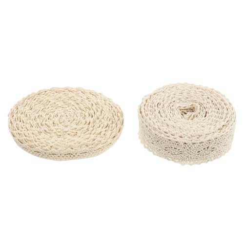 Gadpiparty 3 Sätze Lace Ribbon Spitzenband Beige Für Diy Kleidung Hochzeitsdekoration Und Bastelprojekte Elegantes Vielseitiges Material Für Kreative Ideen 2 Rollen * 3 Gadpiparty 3 Sätze Lace Ribbon Spitzenband Beige Für Diy Kleidung Hochzeitsdekoration Und Bastelprojekte Elegantes Vielseitiges Material Für Kreative Ideen 2 Rollen * 3 von Gadpiparty