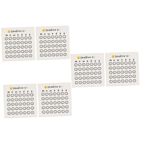 Gadpiparty 3 Sätze Lustige Haftnotizen Bunte Post Für Bürobedarf Selbstklebende Notizzettel Mit Fröhlichem Design Praktisch Für Notizen Und Erinnerungen Leicht Und Tragbar 2 Stücke * 3 von Gadpiparty