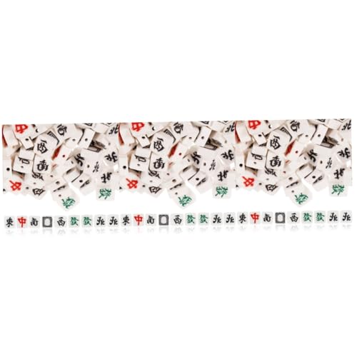 Gadpiparty 3 Sätze Mahjong-perlen Perlen Für Schmuckhersteller Perlen Zur Schmuckherstellung Rot Basteln Mit Distanzperlen Aus Ton Tonperlen Schmuck Perlen Machen Polymer-ton 100 Stück * 3 Gadpiparty 3 Sätze Mahjong-perlen Perlen Für Schmuckhersteller Perlen Zur Schmuckherstellung Rot Basteln Mit Distanzperlen Aus Ton Tonperlen Schmuck Perlen Machen Polymer-ton 100 Stück * 3 von Gadpiparty