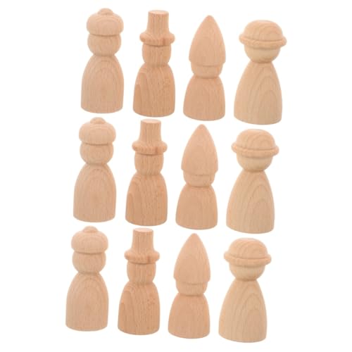 Gadpiparty 3 Sätze Marionetten-Ornamente Miniatur Menschen Formen Unvollendet Malen Handwerk Minispielzeug Für Mädchen Mini-personenfiguren Holzfiguren Hölzern 4 Stück * 3 Gadpiparty 3 Sätze Marionetten-Ornamente Miniatur Menschen Formen Unvollendet Malen Handwerk Minispielzeug Für Mädchen Mini-personenfiguren Holzfiguren Hölzern 4 Stück * 3 von Gadpiparty