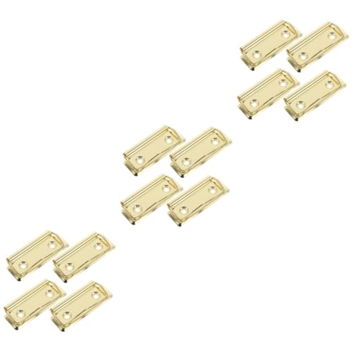 Gadpiparty 3 Sätze Metallclip -ordner Heftklammern Groß Clips Clips Dokumentenordner Clipboard-clips Montierbar Büroklammern Binderclip Aluminiumlegierung Golden 4 Stück * 3 Gadpiparty 3 Sätze Metallclip -ordner Heftklammern Groß Clips Clips Dokumentenordner Clipboard-clips Montierbar Büroklammern Binderclip Aluminiumlegierung Golden 4 Stück * 3 von Gadpiparty