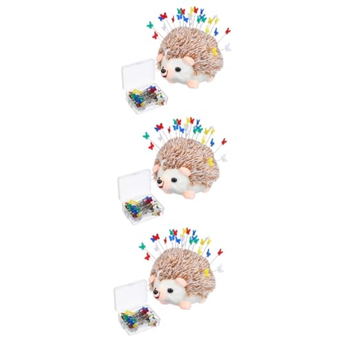 Gadpiparty 3 Sätze Nähnadeln Mit Bunten Köpfen Gerade Stecknadeln Für Basteln Und Quilten Mit Niedlichem Nadelkissen Vielseitige Näh Und Bastelzubehörteile 100 Stück * 3 Gadpiparty 3 Sätze Nähnadeln Mit Bunten Köpfen Gerade Stecknadeln Für Basteln Und Quilten Mit Niedlichem Nadelkissen Vielseitige Näh Und Bastelzubehörteile 100 Stück * 3 von Gadpiparty